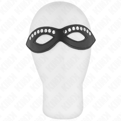 KINK - MASQUE POUR LES YEUX AVEC MINI RIVETS MODÈLE 1 20,5 x 5,5 CM KINK MASKED ALLURE
