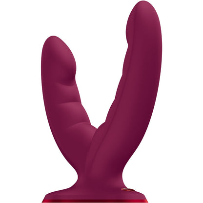 FUN FACTORY - RYDE DOUBLE GODEMICHET ROUGE VIN FUN FACTORY