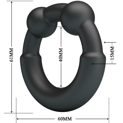 CRAZY BULL - BAGUE EN SILICONE MECO MODÈLE 15 CRAZY BULL