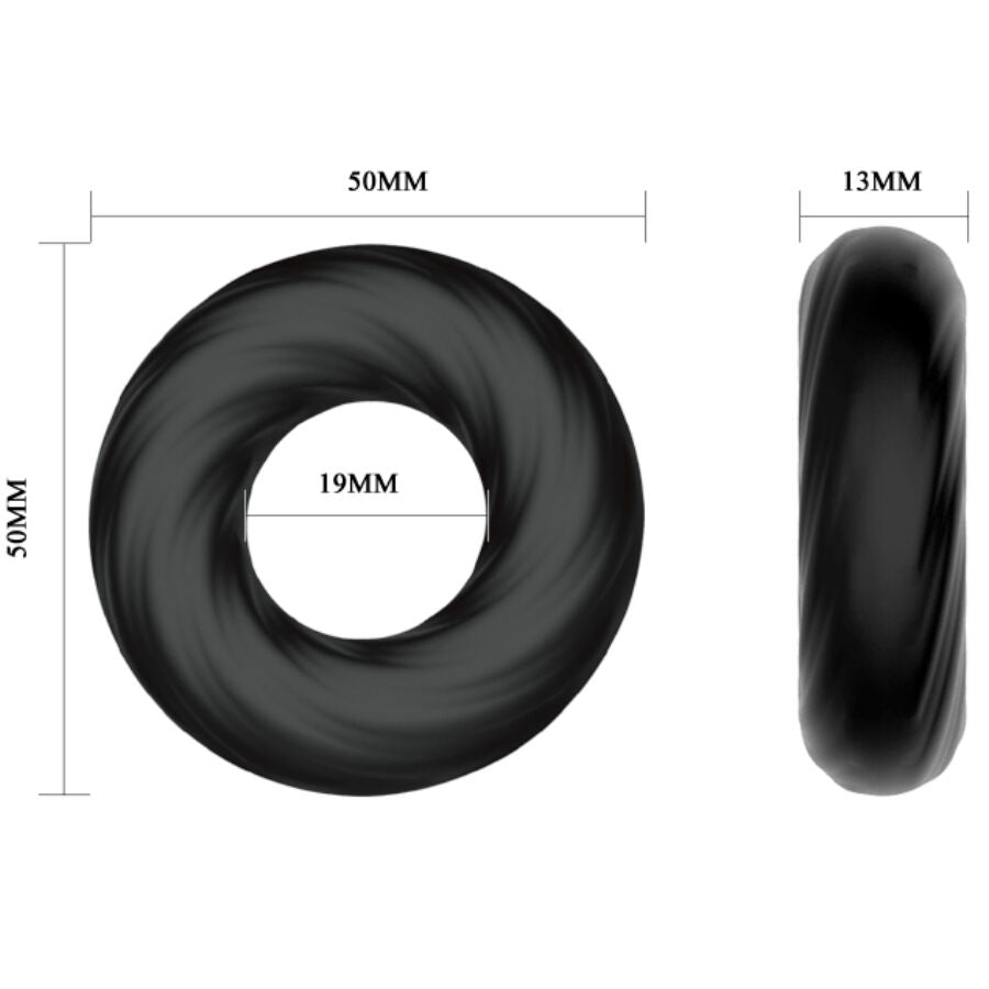 CRAZY BULL - BAGUE EN SILICONE SPIRALE CRAZY BULL