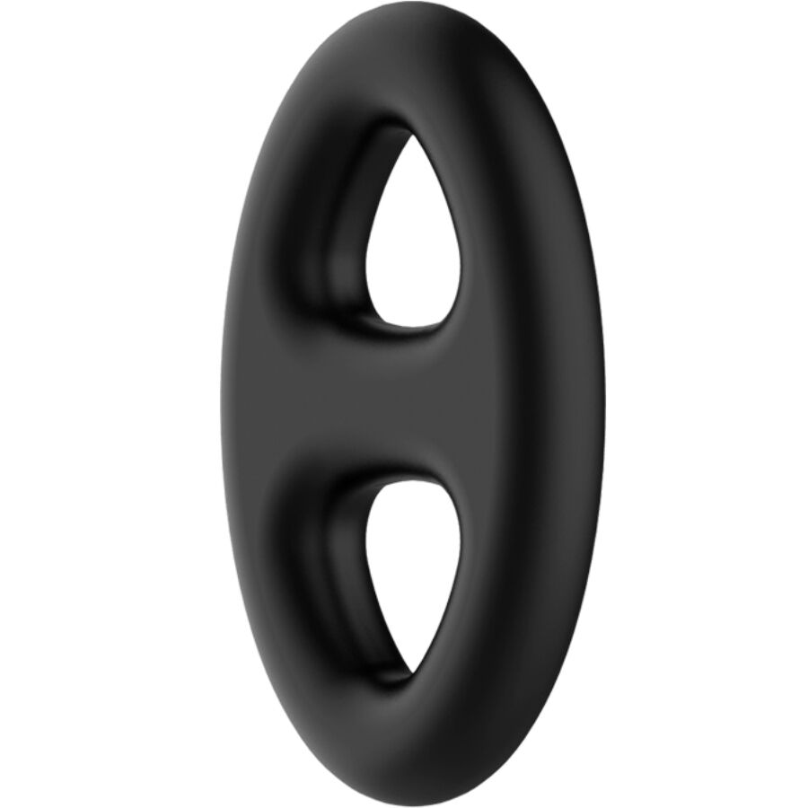 CRAZY BULL - BAGUE EN SILICONE DOUBLE OVALE CRAZY BULL