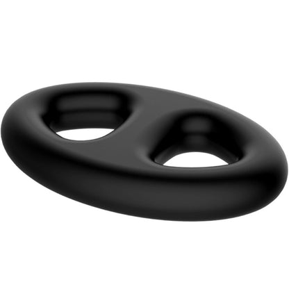 CRAZY BULL - BAGUE EN SILICONE DOUBLE OVALE CRAZY BULL