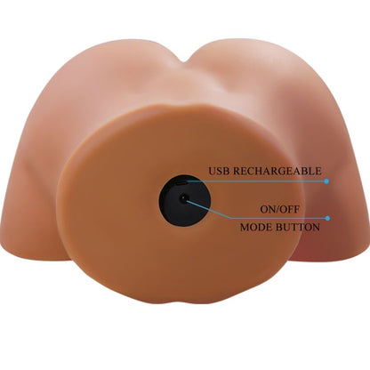 CRAZY BULL - ILANA VIBRATEUR ET SUÇON FÉMININ RÉALISTE AVEC SON 6,8 KG CRAZY BULL