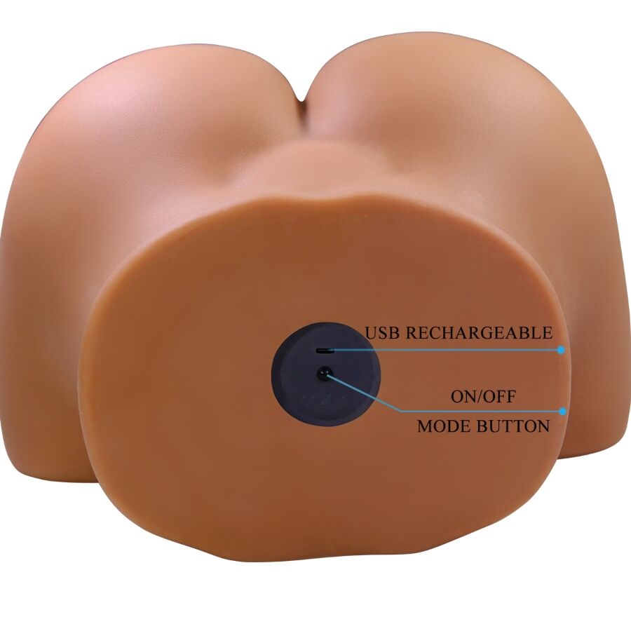 CRAZY BULL - WENDY VIBRATEUR ET SUÇON FÉMININ RÉALISTE AVEC SON 11 KG CRAZY BULL