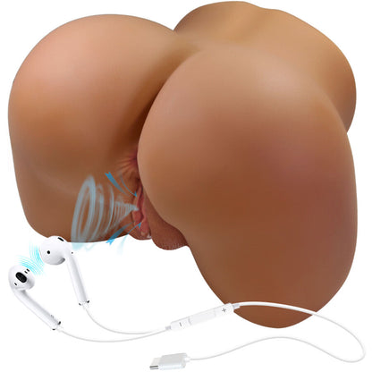 CRAZY BULL - WENDY VIBRATEUR ET SUÇON FÉMININ RÉALISTE AVEC SON 11 KG CRAZY BULL