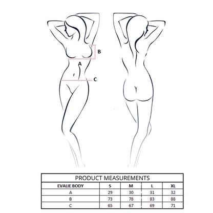 PASSION - BODY EVALIE BLANC S/M PASSION WOMAN TEDDIES