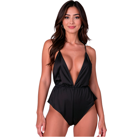 PASSION - SENSIE BODY NOIR L/XL PASSION WOMAN TEDDIES