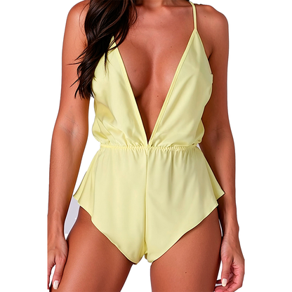 PASSION - SENSIE CORPS CITRON L/XL PASSION WOMAN TEDDIES