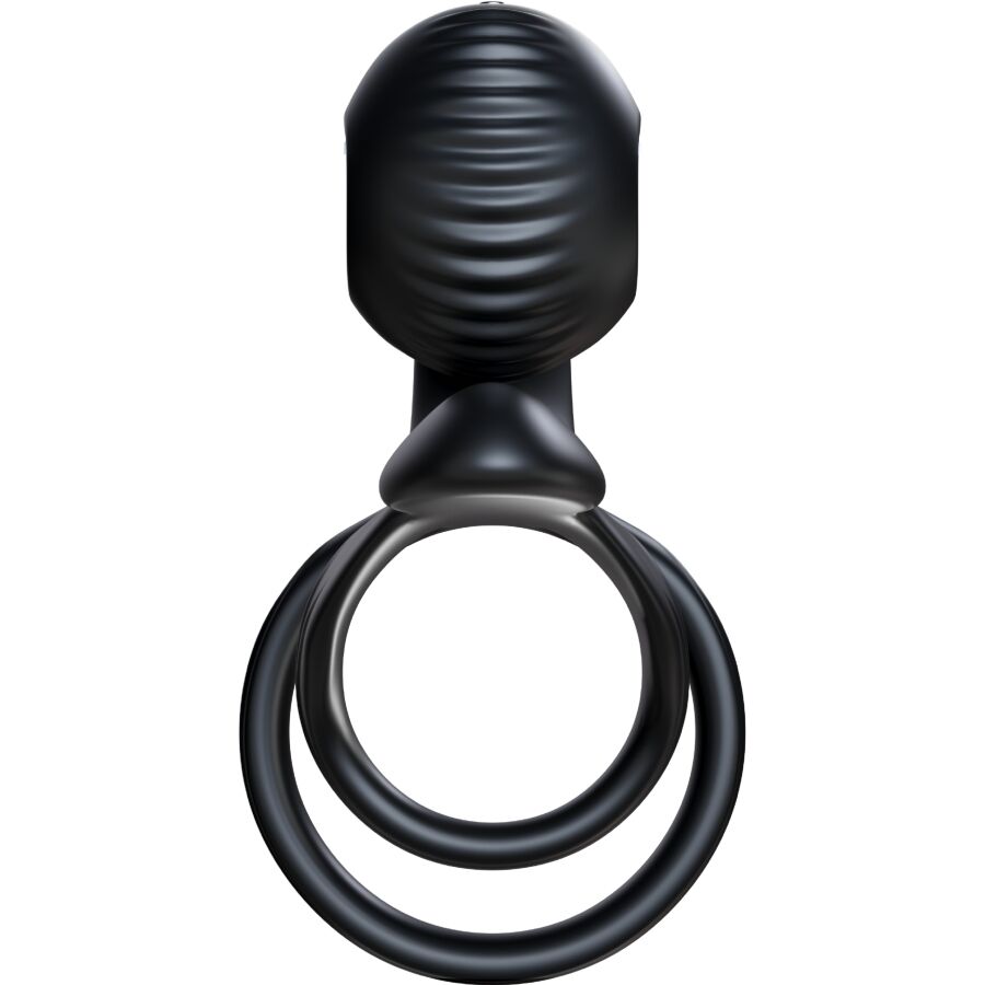 SNAIL VIBE - JOVI BAGUE POUR COUPLES TÉLÉCOMMANDE NOIRE SNAIL VIBE