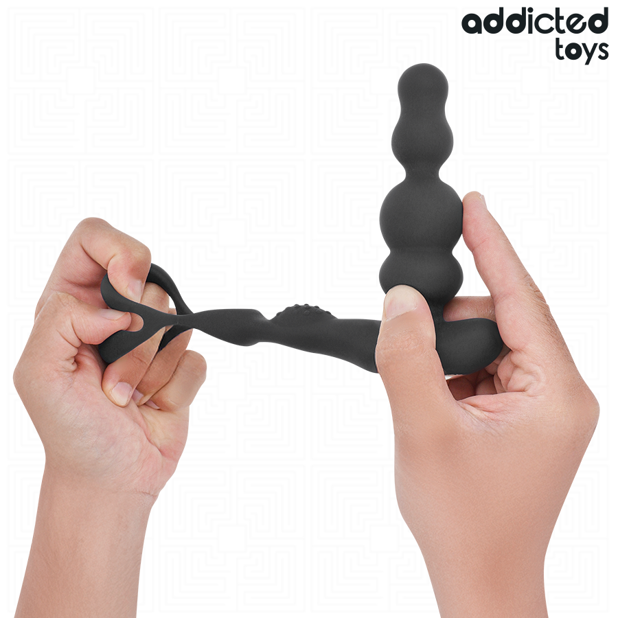 ADDICTED TOYS - MASSEUR DE PROSTATE ROTATIF À TÉLÉCOMMANDE ADDICTED TOYS