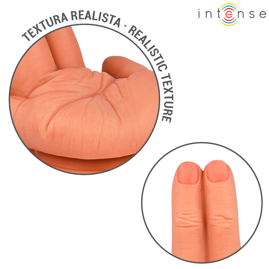 INTENSE - LEELA STIMULATEUR POINT G MAIN FLEXIBLE 12,6 CM INTENSE FUN TOYS