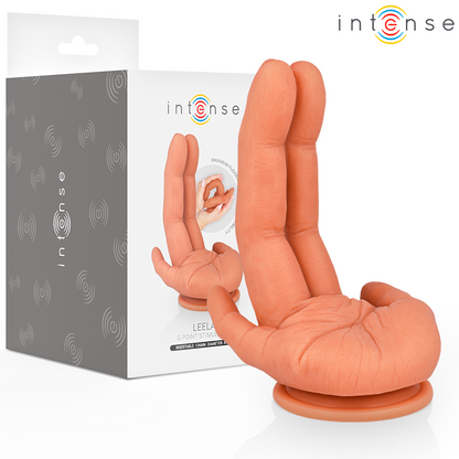 INTENSE - LEELA STIMULATEUR POINT G MAIN FLEXIBLE 12,6 CM INTENSE FUN TOYS