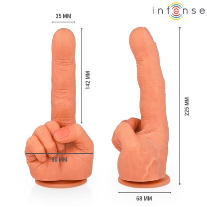 INTENSE - STIMULATEUR POINT G HUBERT MAIN FLEXIBLE 14,2 CM INTENSE FUN TOYS