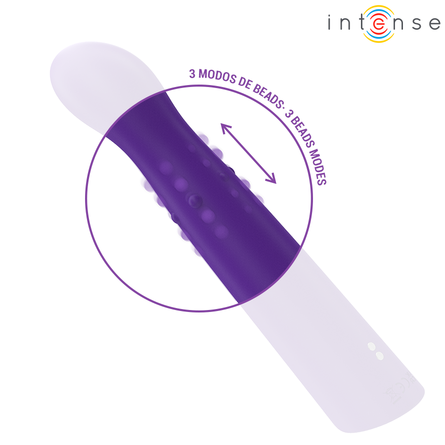 INTENSE - VIBRATEUR HELENA BEADS UP & DOWN WIGGLE 13,5 CM INTENSE FUN TOYS