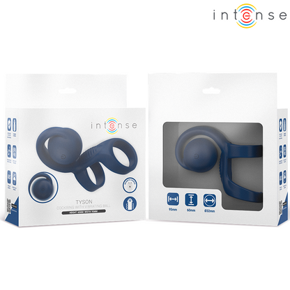 INTENSE - TYSON COCK RING AVEC BOULE VIBRANTE Ø 3,2 CM INTENSE FUN TOYS