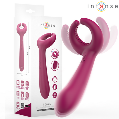 INTENSE - VIBRATEUR ROWAN INCLUSIF POUR COUPLE INTENSE FUN TOYS