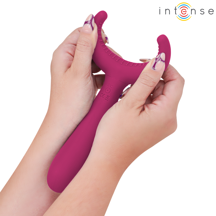 INTENSE - VIBRATEUR ROWAN INCLUSIF POUR COUPLE INTENSE FUN TOYS