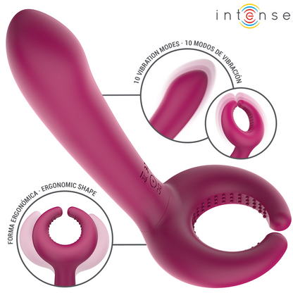 INTENSE - VIBRATEUR ROWAN INCLUSIF POUR COUPLE INTENSE FUN TOYS