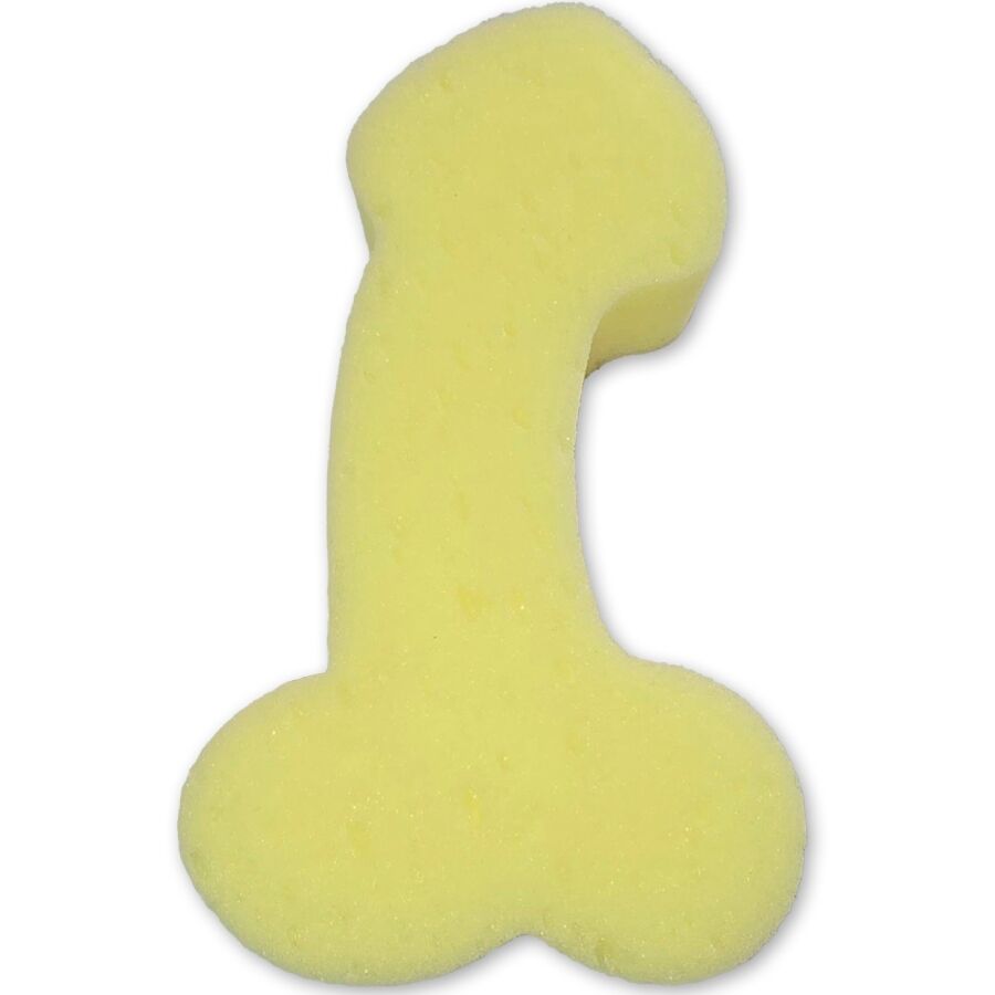 DIABLO PICANTE - ÉPONGE JAUNE EN FORME DE PÉNIS DIABLO PICANTE