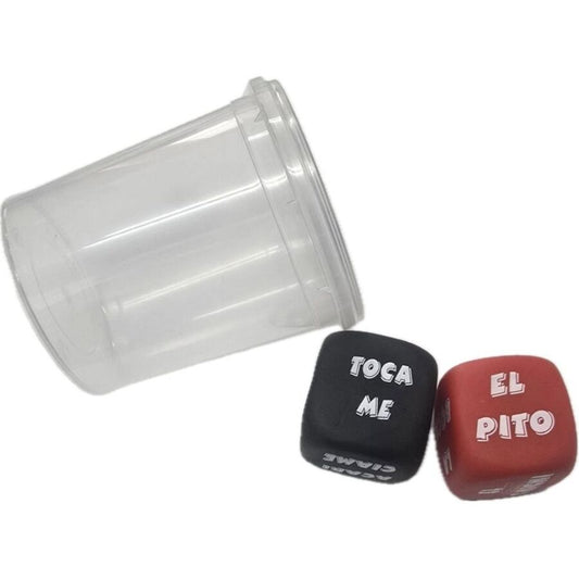 DIABLO PICANTE - JEU DE DÉS VERBE + PARTIE DU CORPS AVEC COUPE DIABLO PICANTE