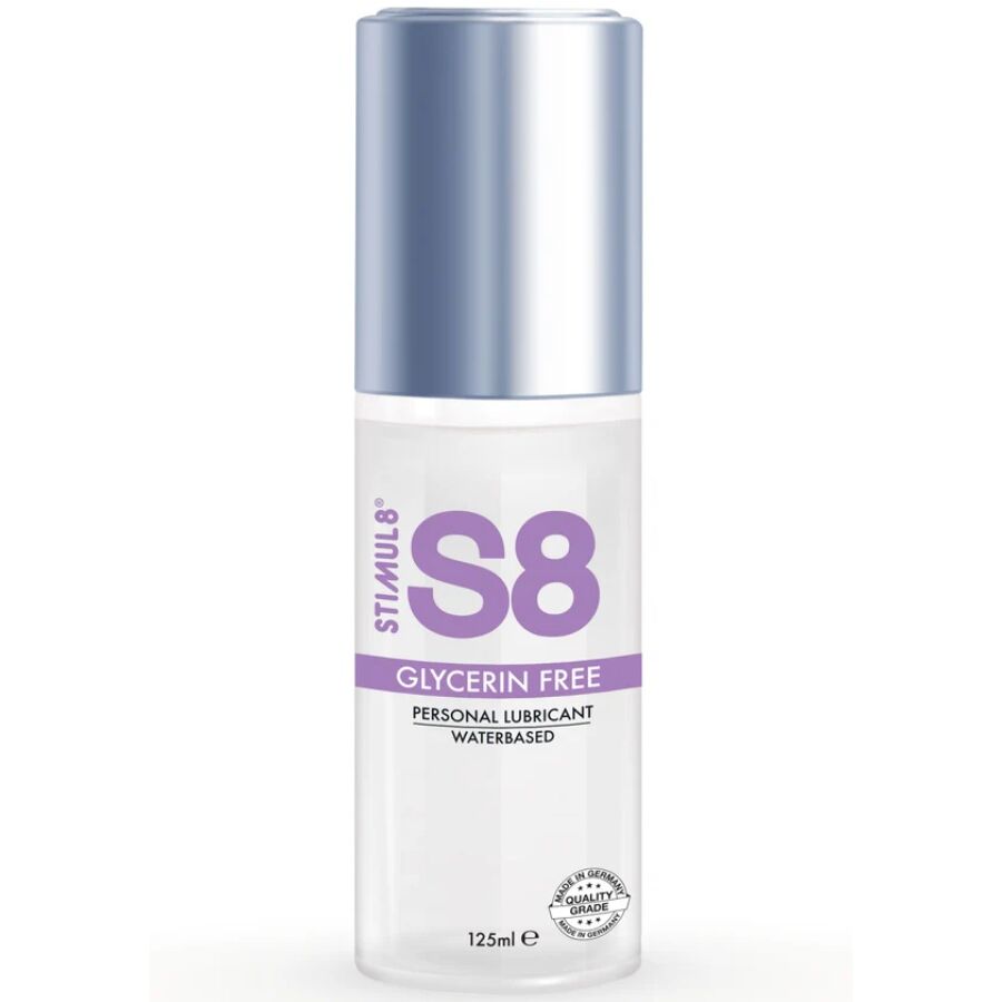 STIMUL8 - LUBRIFIANT À BASE D'EAU SANS GLYCÉRINE 125 ML STIMUL8