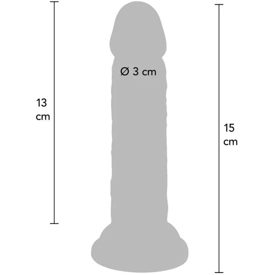 GET REAL - PÉNIS RÉALISTE DE LUXE 15 CM GET REAL