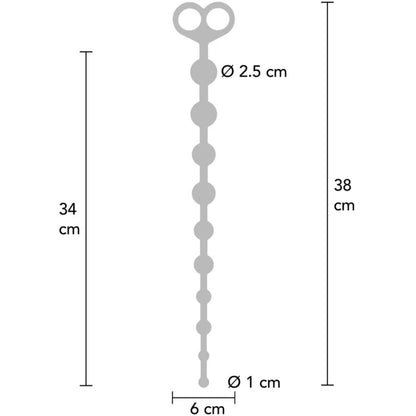 TOYJOY - BOULES ANALES FLEXIBLES TOYJOY
