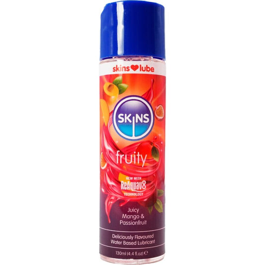 SKINS - LUBRIFIANT FRUITÉ À BASE D'EAU MANGUE & FRUIT DE LA PASSION 130 ML SKINS