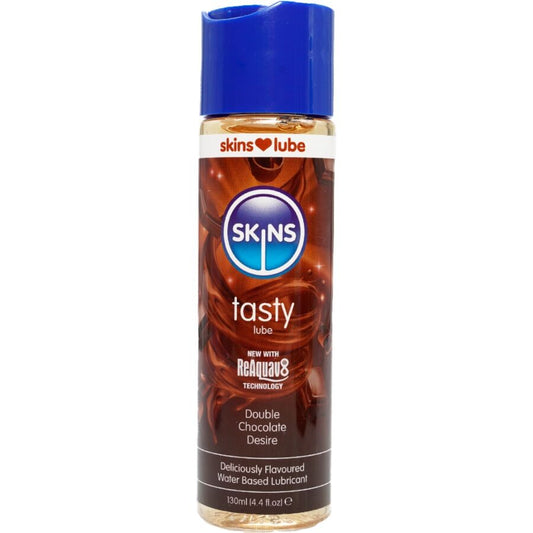 SKINS - LUBRIFIANT À BASE D'EAU DOUBLE CHOCOLAT 130 ML SKINS