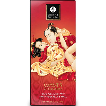 SHUNGA - WAVES PLEASURE SPRAY ORAL SEDUCTIVE FRAISE 20 ML SHUNGA APHRODISIACS