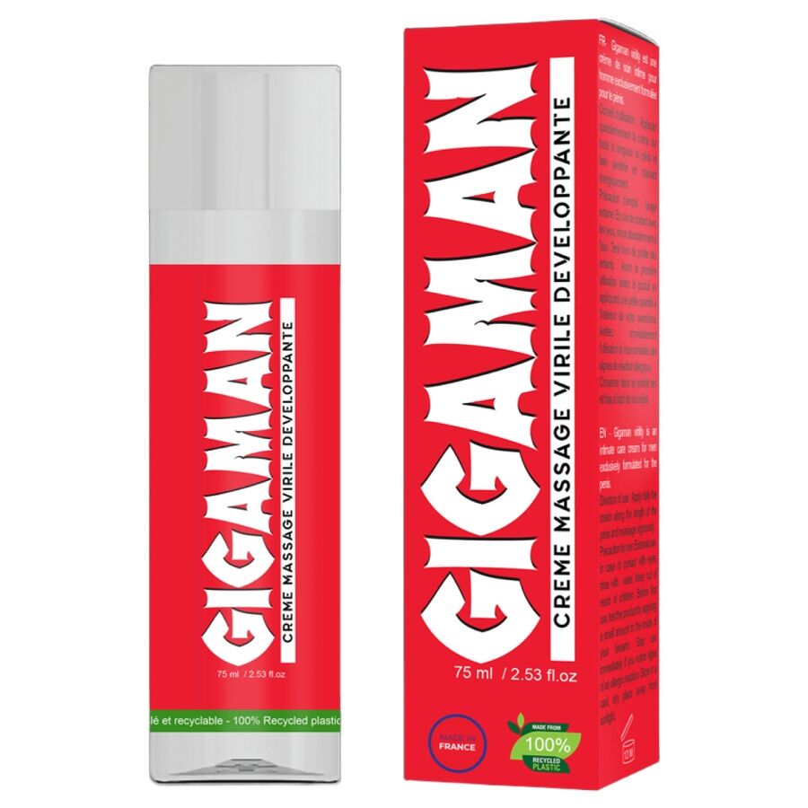 RUF - CRÈME GIGAMAN POUR LAUGMENTATION DE LA VIRILITÉ RUF