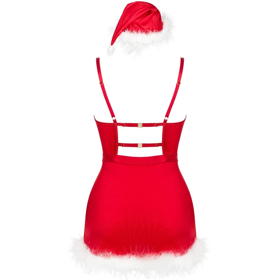 LIVCO CORSETTI FASHION - AGETHE LC 90607 CHEMISE + STRING + BONNET DE NOËL L/XL LIVCO CORSETTI SETS