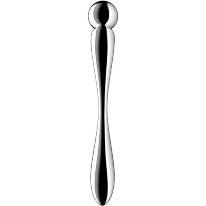 SATISFYER - STAR FORCE 2 GODEMICHET DOUBLE EN ACIER INOXYDABLE SATISFYER DILDO