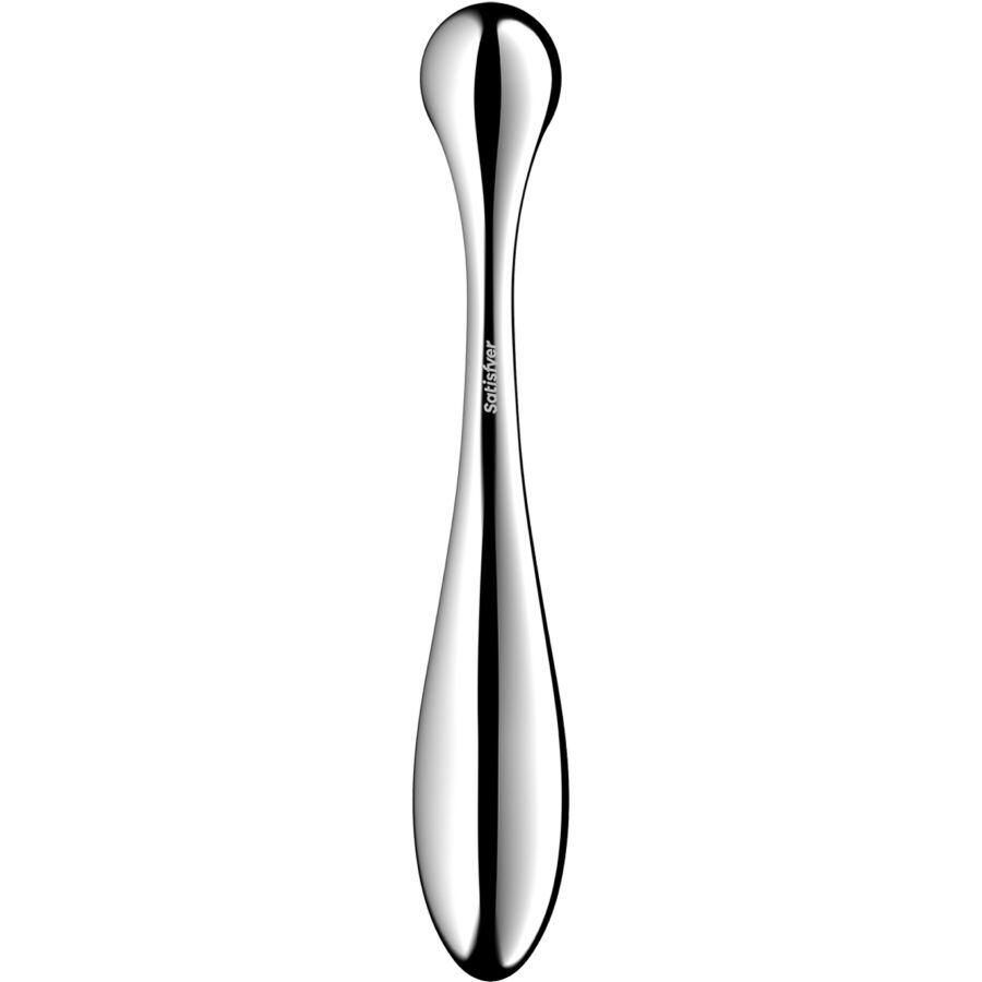 SATISFYER - STAR FORCE 4 GODEMICHET DOUBLE EN ACIER INOXYDABLE SATISFYER DILDO