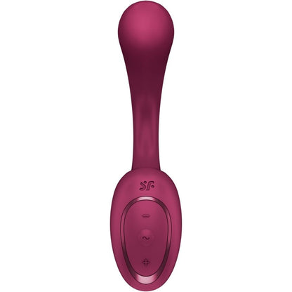 SATISFYER - G FOR GODDESS 2 BOUTEILLE VIBRATEUR LAPIN BORDEAUX SATISFYER VIBRATOR