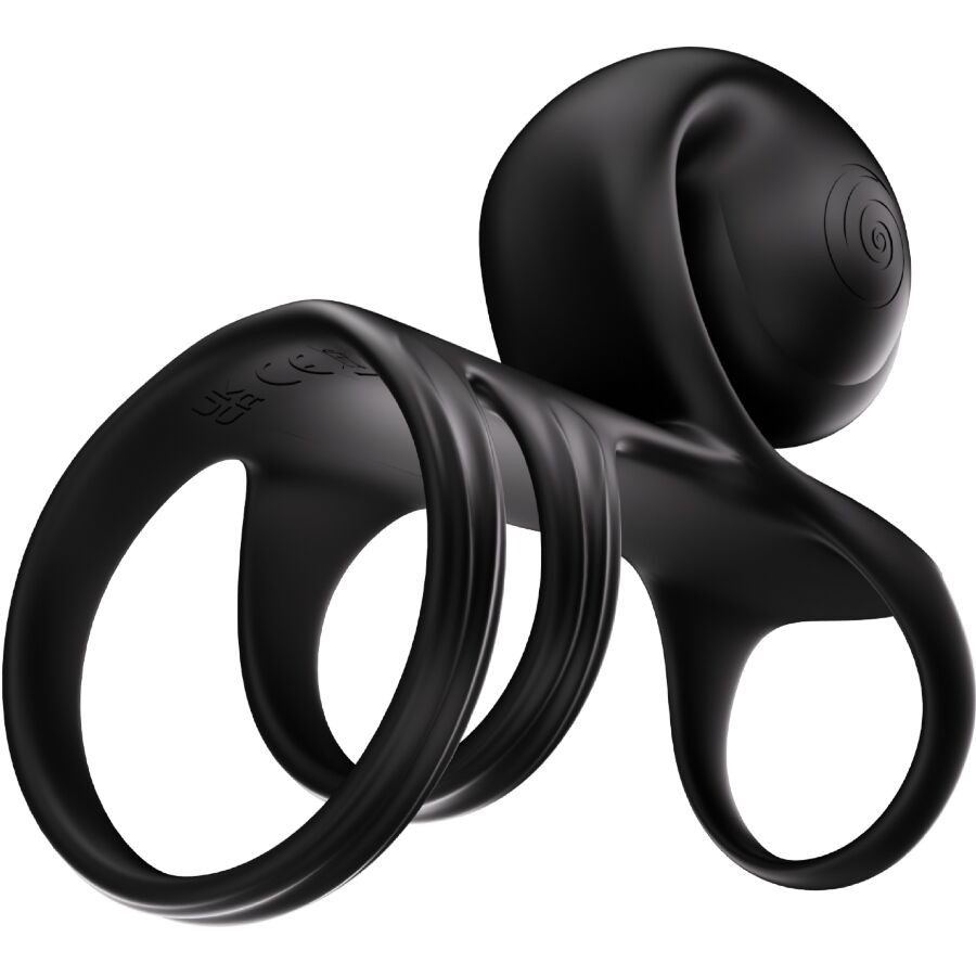 SNAIL VIBE - JOVI ARC ANNEAU DE COUPLE AVEC TÉLÉCOMMANDE NOIRE SNAIL VIBE
