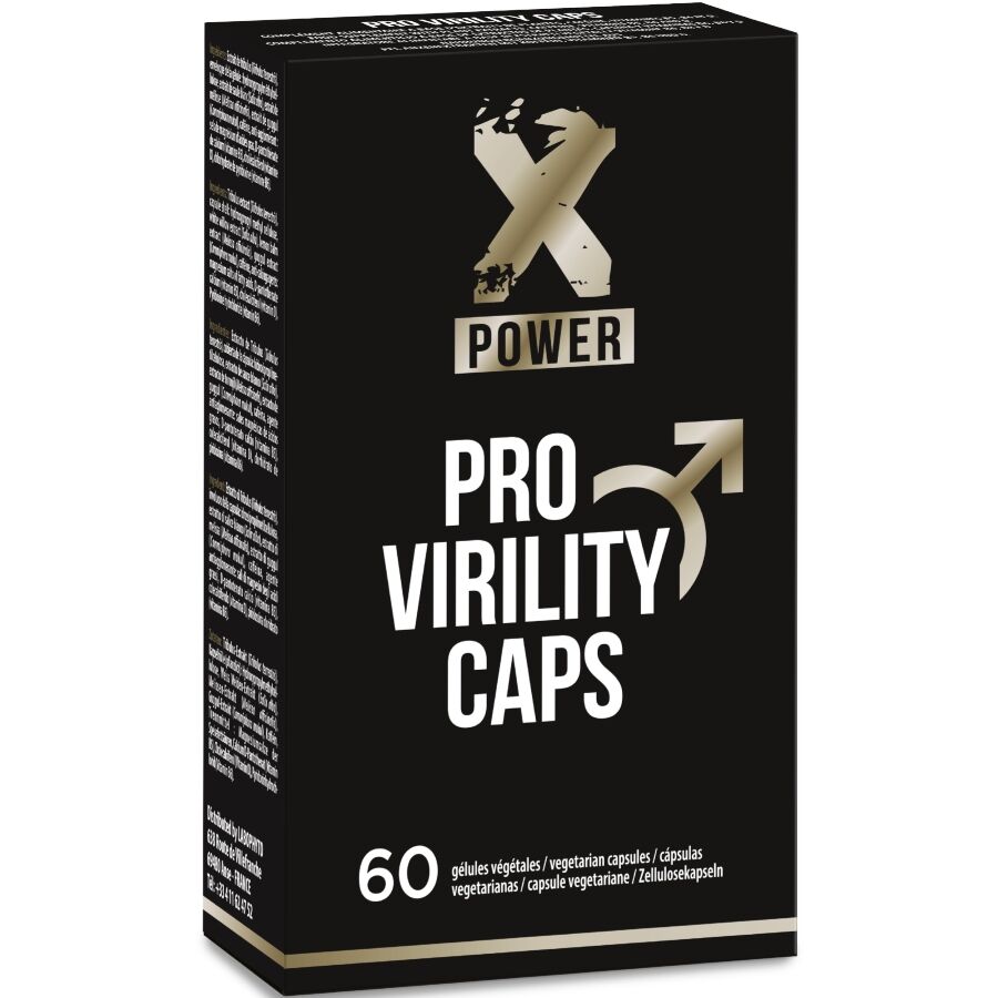 XPOWER - CAPSULES DE VIRILITÉ PROFESSIONNELLES 60 UNITÉS XPOWER