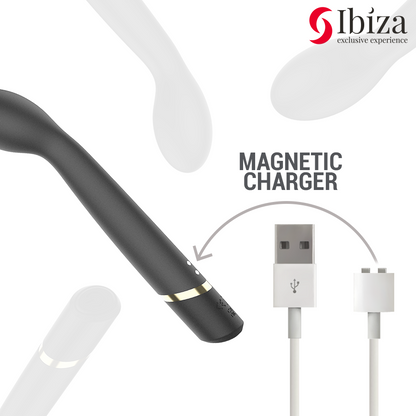 IBIZA - VIBRATEUR POINT G 10 VIBRATIONS RECHARGEABLE IBIZA TECHNOLOGY