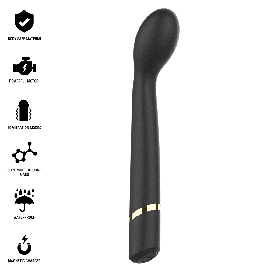 IBIZA - VIBRATEUR POINT G 10 VIBRATIONS RECHARGEABLE IBIZA TECHNOLOGY