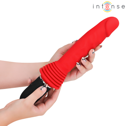 INTENSE - VIBRATEUR À POUSSÉE TÉLÉCOMMANDÉ CYNTHIA AVEC CHAUFFAGE INTENSE FUN TOYS