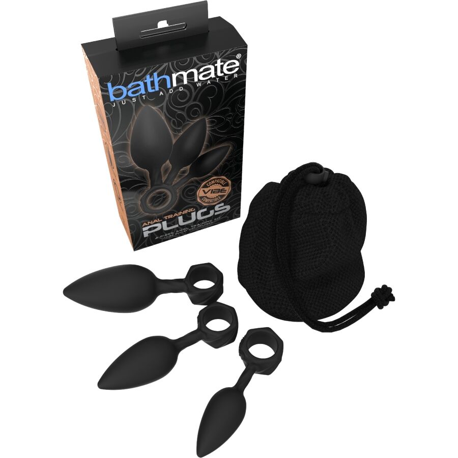 BATHMATE - KIT D'ENTRAÎNEMENT 3 BOUCHONS ANAL BATHMATE