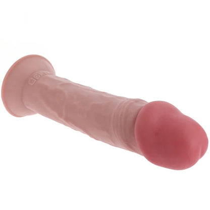 GET REAL - PÉNIS DE LUXE ÉPAIS DOUBLE DENSITÉ EN TPE 35,5 CM GET REAL