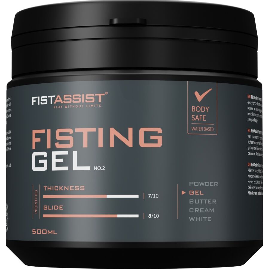 COBECO - FIST ASSIST GEL DE FISTING EXTRA-ÉPAIS À BASE D'EAU 500 ML COBECO - FIST ASSIST