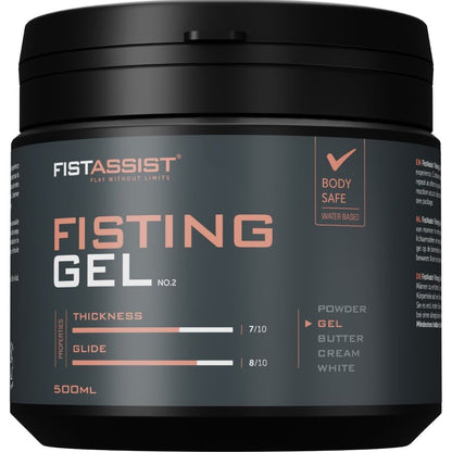 COBECO - FIST ASSIST GEL DE FISTING EXTRA-ÉPAIS À BASE D'EAU 500 ML COBECO - FIST ASSIST