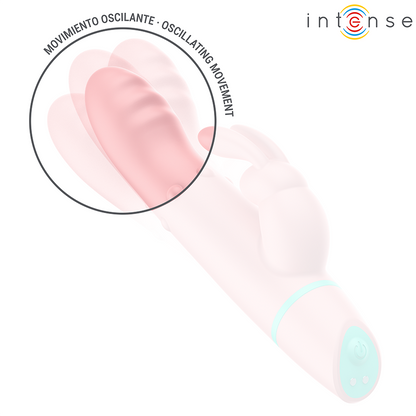 INTENSE - STIMULATEUR ALVIN RABBIT ET VIBRATEUR À ROULEMENT + OSCILLANT INTENSE FUN TOYS