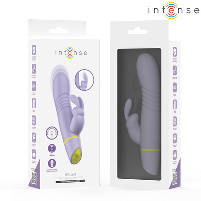INTENSE - STIMULATEUR ET VIBRATEUR À POUSSÉE HELEN RABBIT INTENSE FUN TOYS