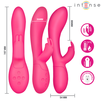 INTENSE - STIMULATEUR TAMMY RABBIT CHAUFFANT INTENSE FUN TOYS