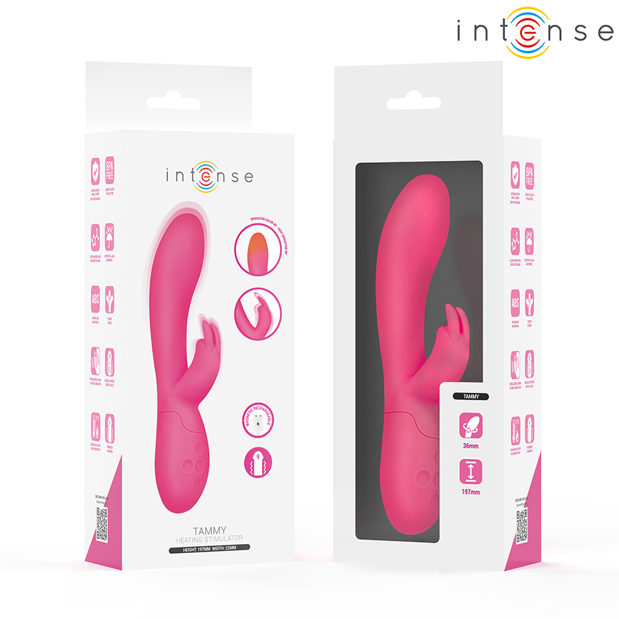 INTENSE - STIMULATEUR TAMMY RABBIT CHAUFFANT INTENSE FUN TOYS