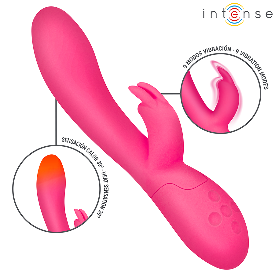 INTENSE - STIMULATEUR TAMMY RABBIT CHAUFFANT INTENSE FUN TOYS