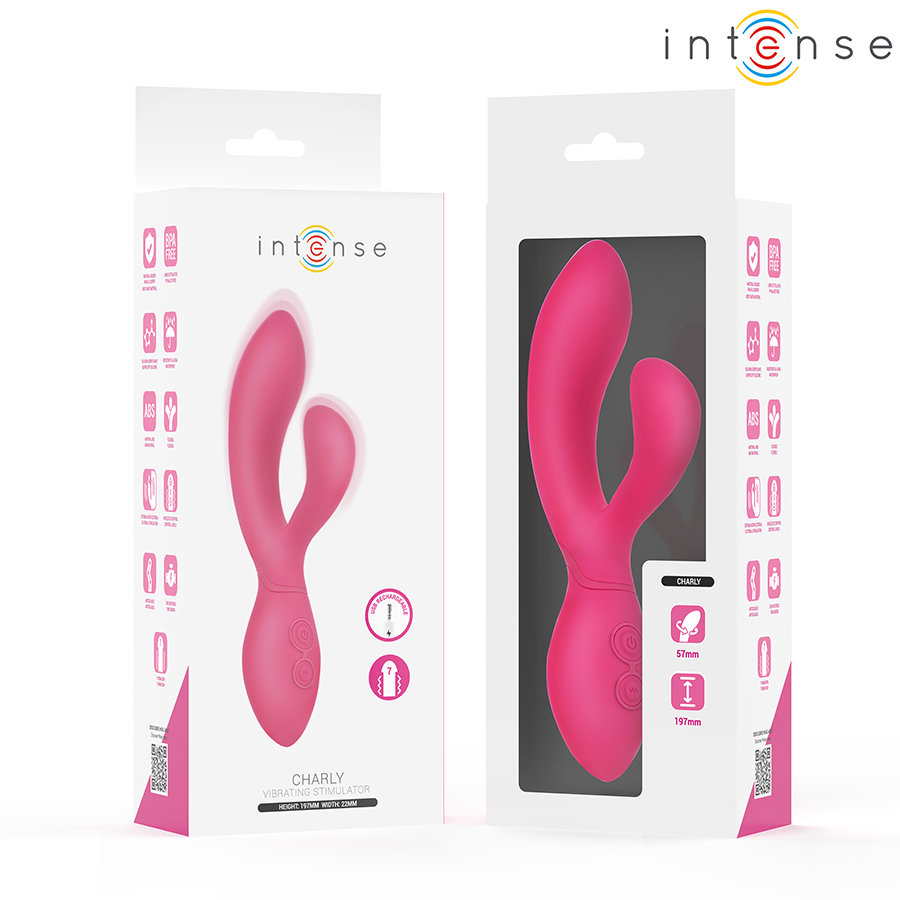STIMULATEUR VIBRANT ARTICULÉ INTENSE - CHARLY INTENSE FUN TOYS